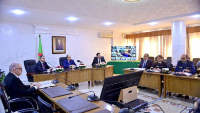 The government is evaluating the readiness of the plan to contain the spread of locusts