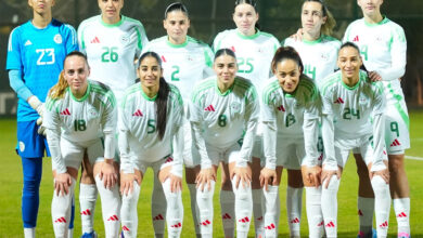 The women's national team wins over Egypt