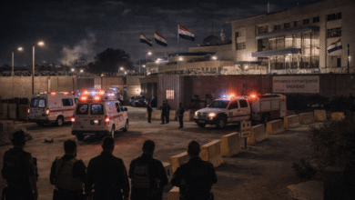 Washington: Targeting the diplomatic support center in Baghdad
